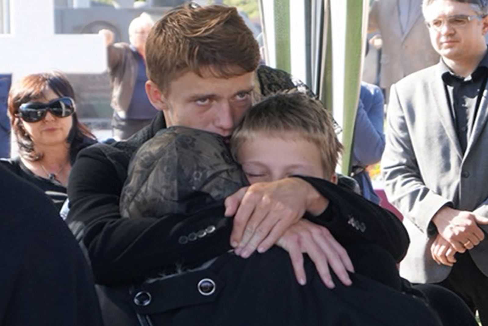 Похороны Андрея Гусина